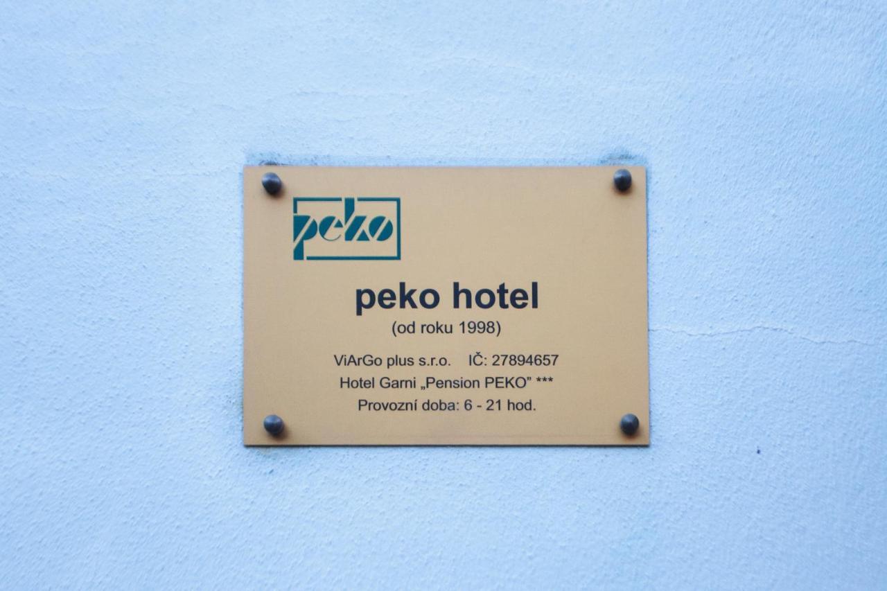 Hotel Peko Prag Exterior foto